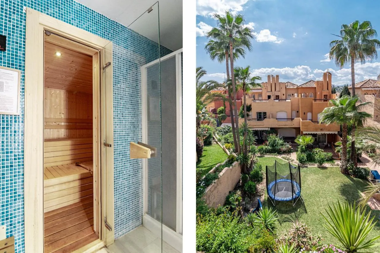 Tropical Palmy 3 Bedroom Townhouse In Nueva Andalucia Close To Puerto Banus Marbella